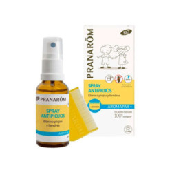 Pranarom Aromapar Spray Antipiojos + Liendrera 30 Ml.