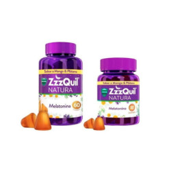 Zzzquil Natura  90 Gummies Sabor Mango y Platano Pack