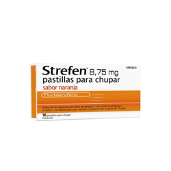 Strefen 8,75 mg pastillas para chupar sabor naranja
