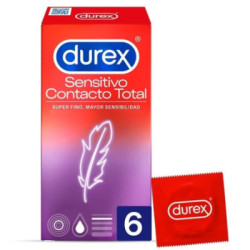 Preservativos Durex Contacto Total 6 Uds.