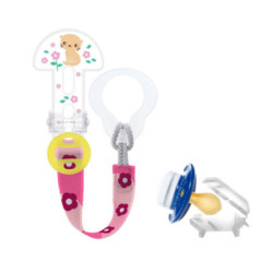 Mam Broche Clip It! Con Cobertura Rosa 1