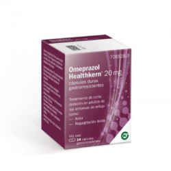 Omeprazol healthkern 20 mg 14 capsulas gastrorresistentes frasco